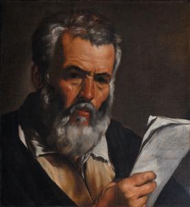 Pietro Belotti (Volciano 1625 – Gargnano 1700), Ritratto del filosofo Anassimandro